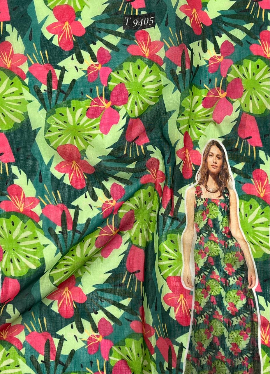 Linen FLORAL PRINT