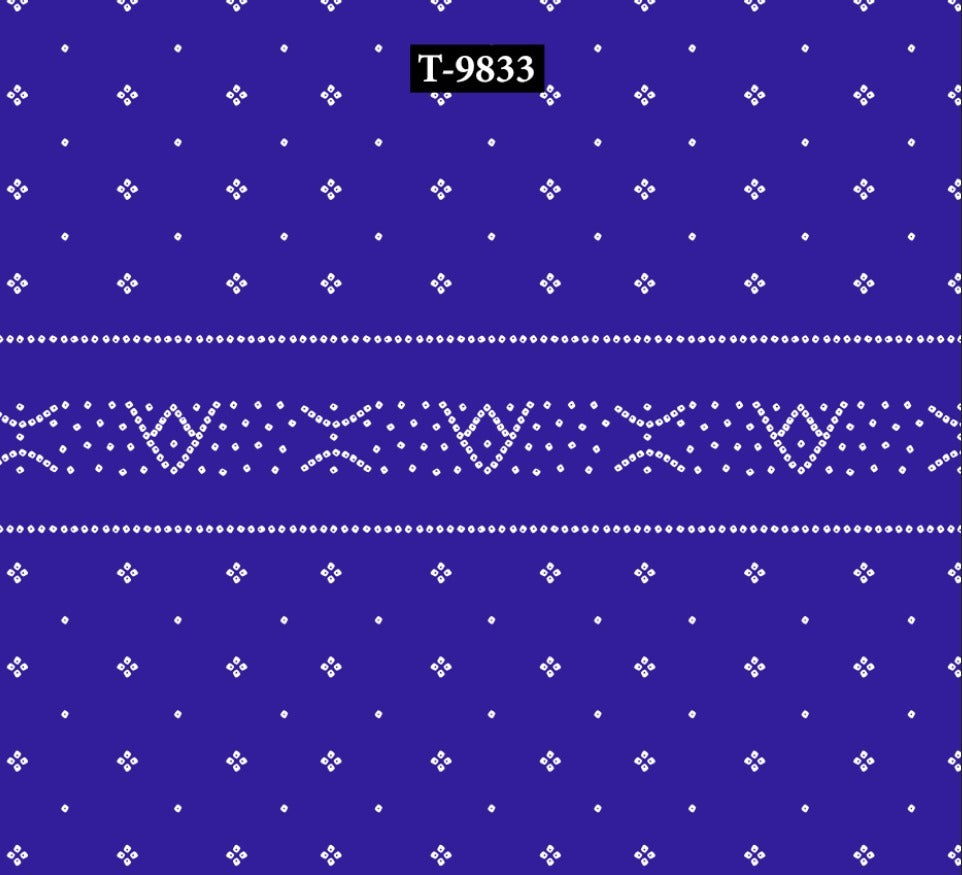 BANDHANI PRINT ON MUSLIN