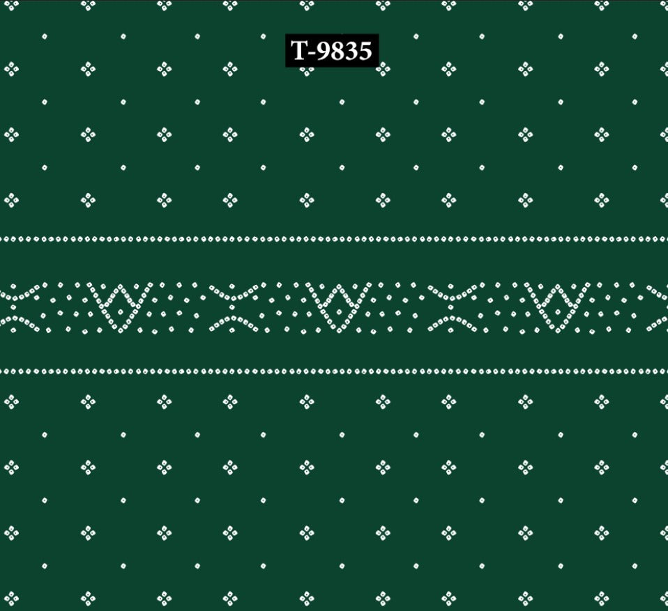 BANDHANI PRINT ON MUSLIN