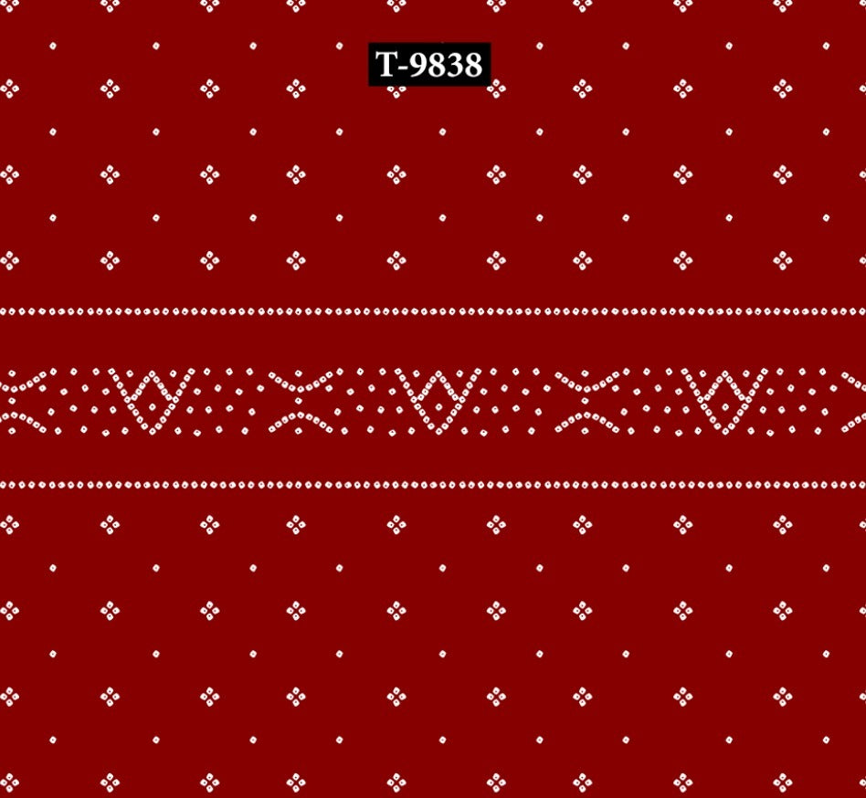 BANDHANI PRINT ON MUSLIN
