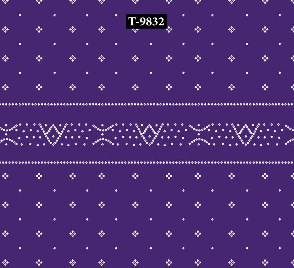 BANDHANI PRINT ON MUSLIN