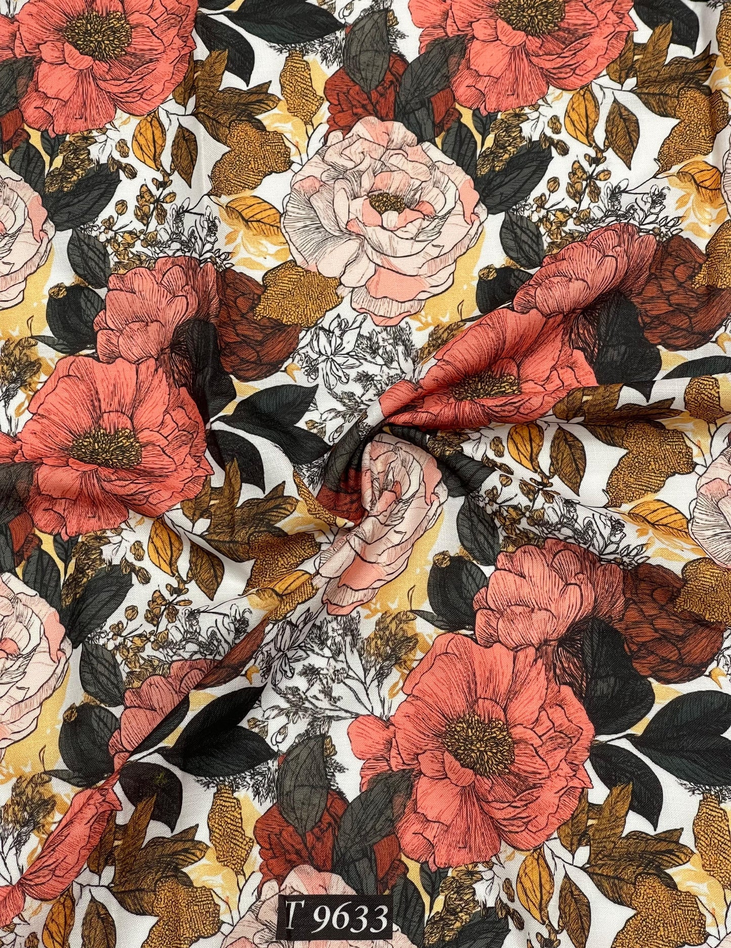 SUMMER FLORAL PRINTS ON LINEN