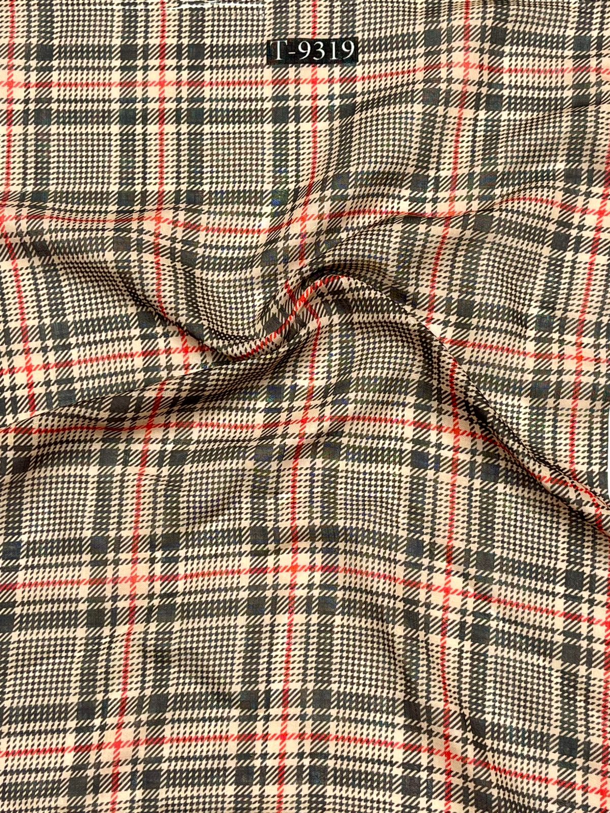 TRENDY COTTON LINEN CHECKS FABRICS