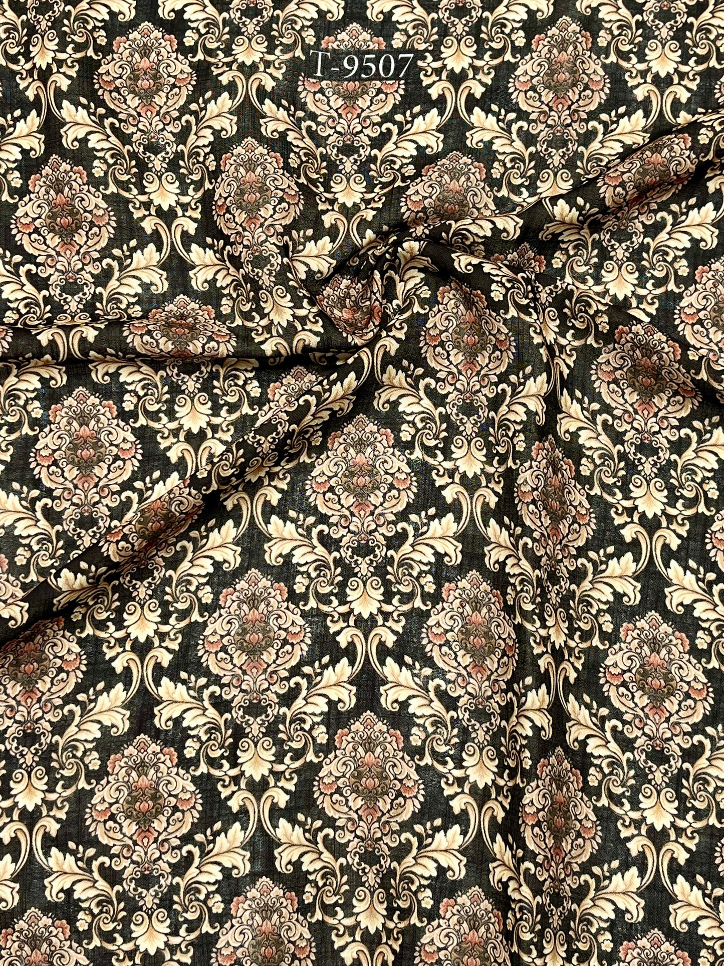 SUMMER COOL FLORAL LINEN FABRICS