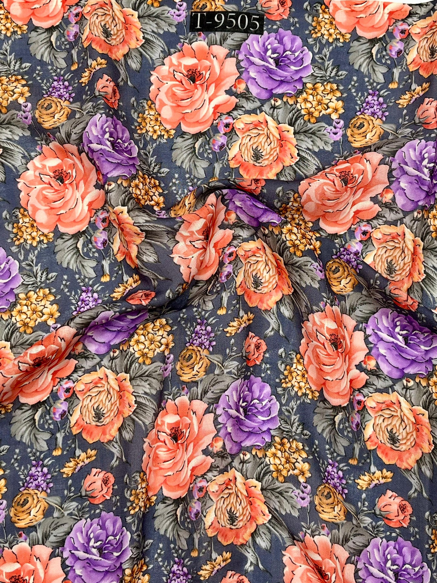 SUMMER COOL FLORAL LINEN FABRICS