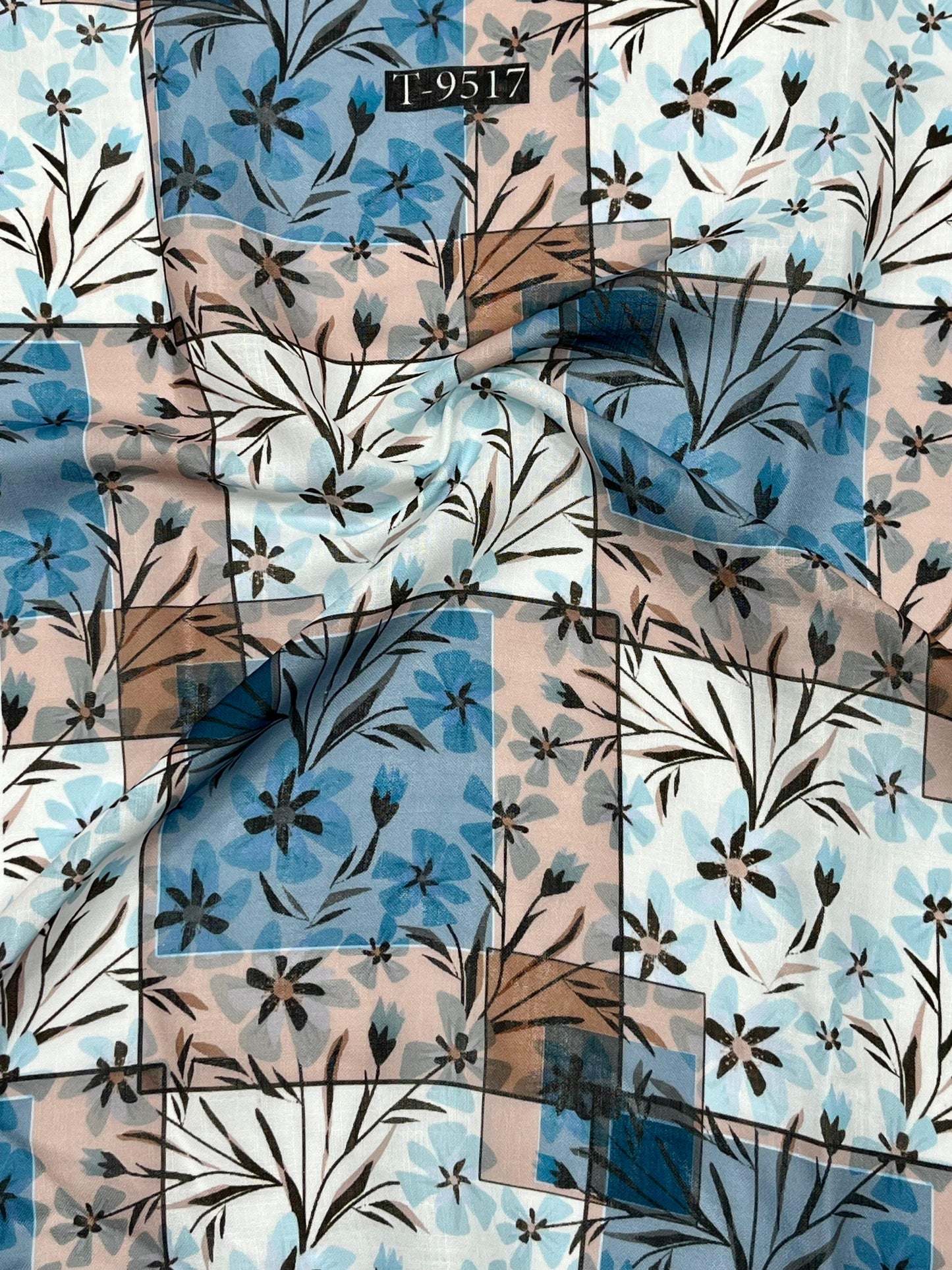 SUMMER COOL FLORAL LINEN FABRICS