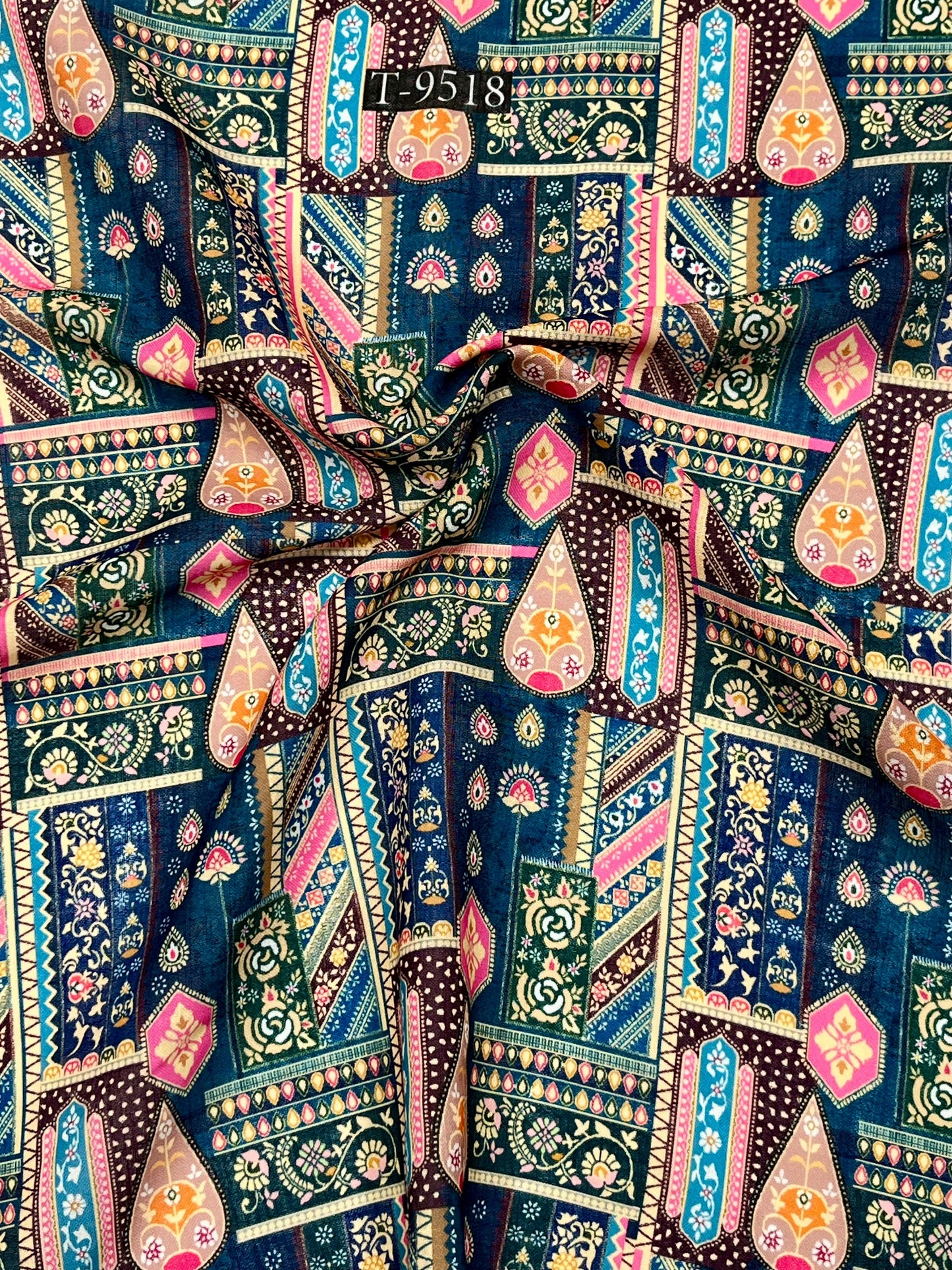 SUMMER COOL FLORAL LINEN FABRICS
