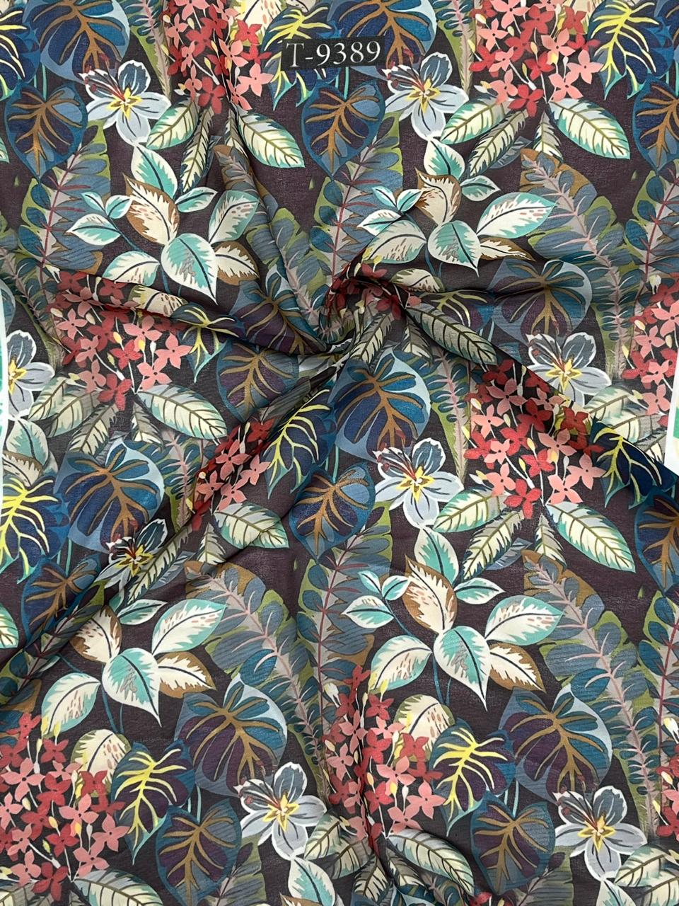 NEW GEORGETTE FLORALS SUMMER COOL PRINTS