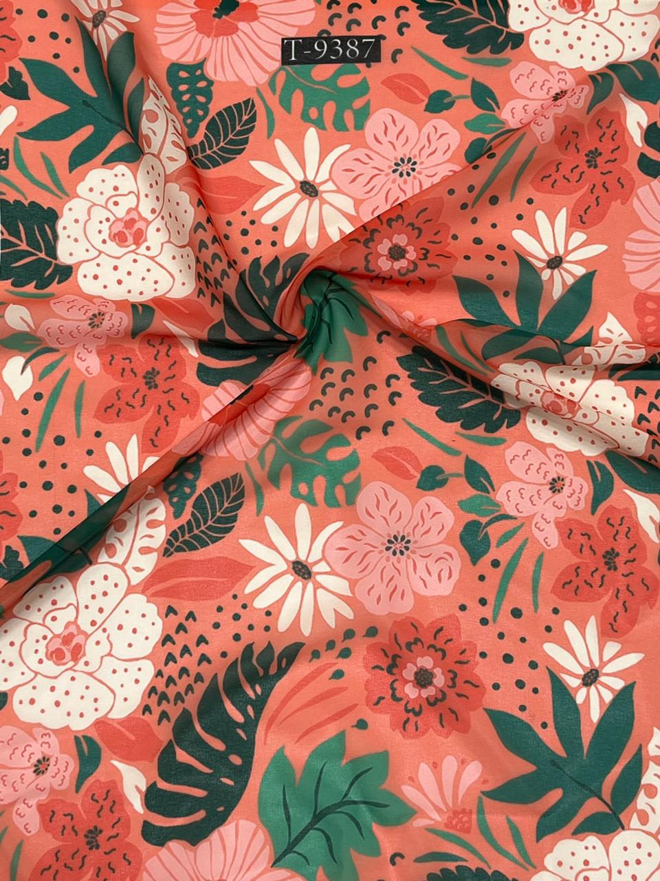 NEW GEORGETTE FLORALS SUMMER COOL PRINTS
