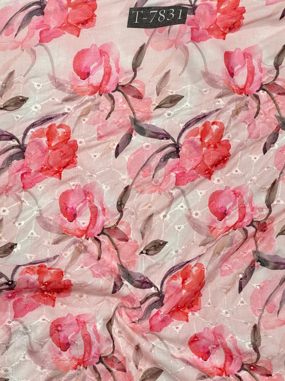 COTTON SUMMER CHICKEN HAKOBA FLORAL