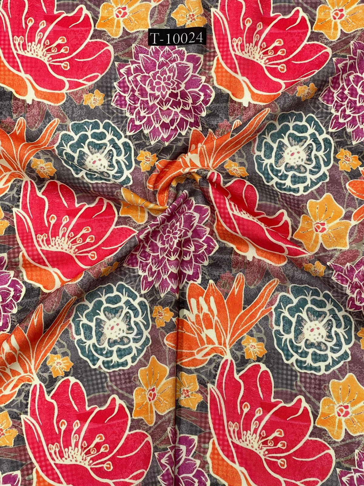 Poly Rayon Designer Floral Collection