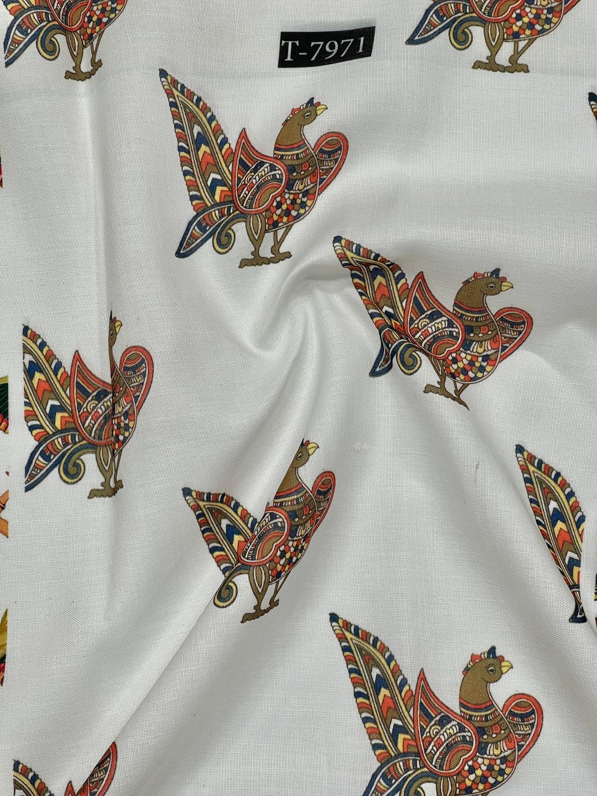 SWISS COTTON LINEN TRADITIONAL DIGITAL PRINTS