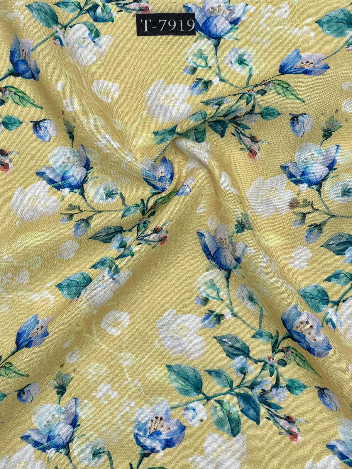 SWISS LINEN COTTON FLORAL PRINTS