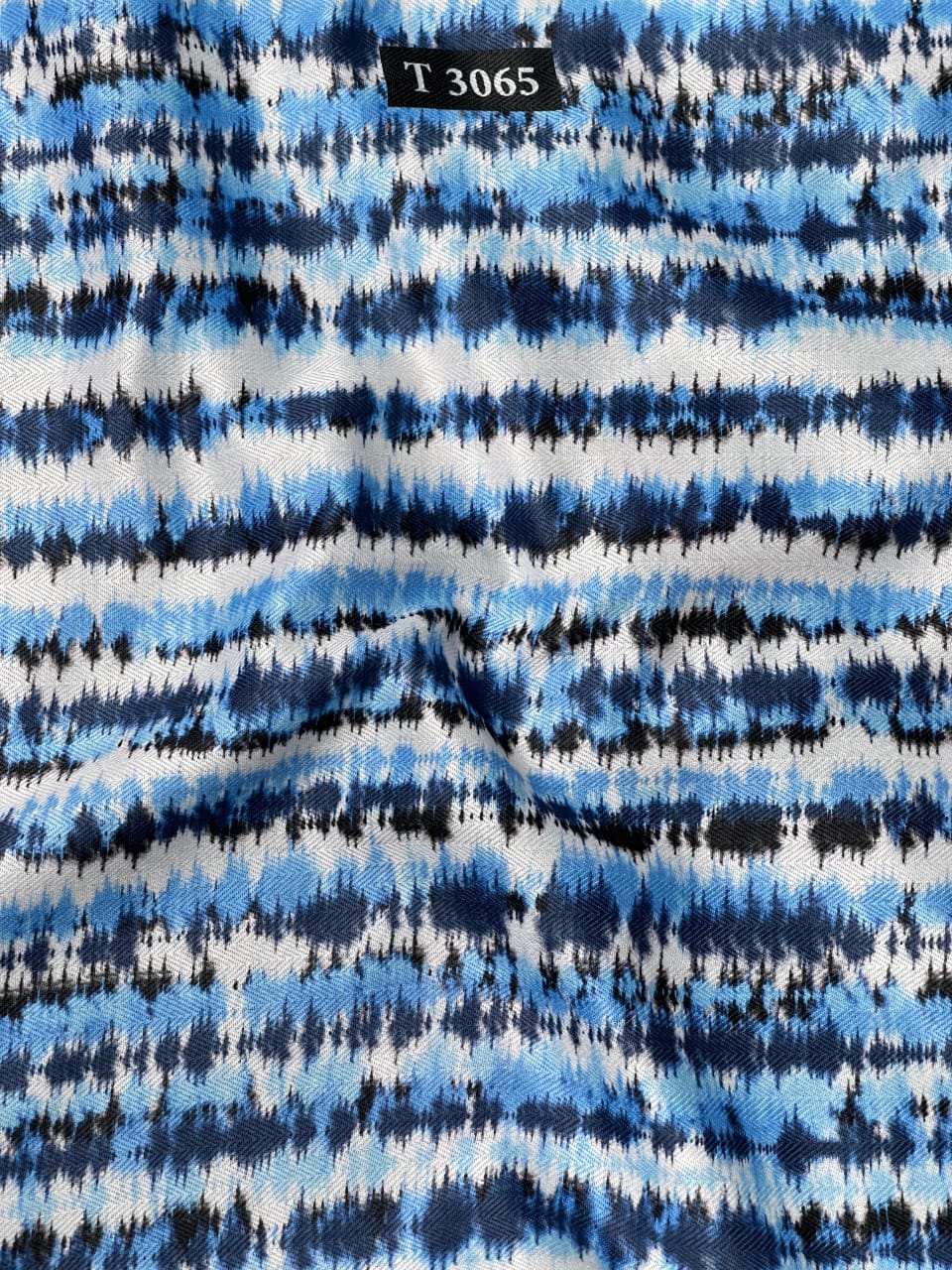 SHIBORI PRINT ON PASHMINA
