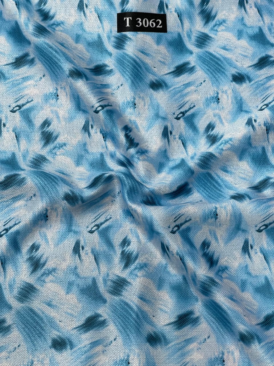 SHIBORI PRINT ON PASHMINA