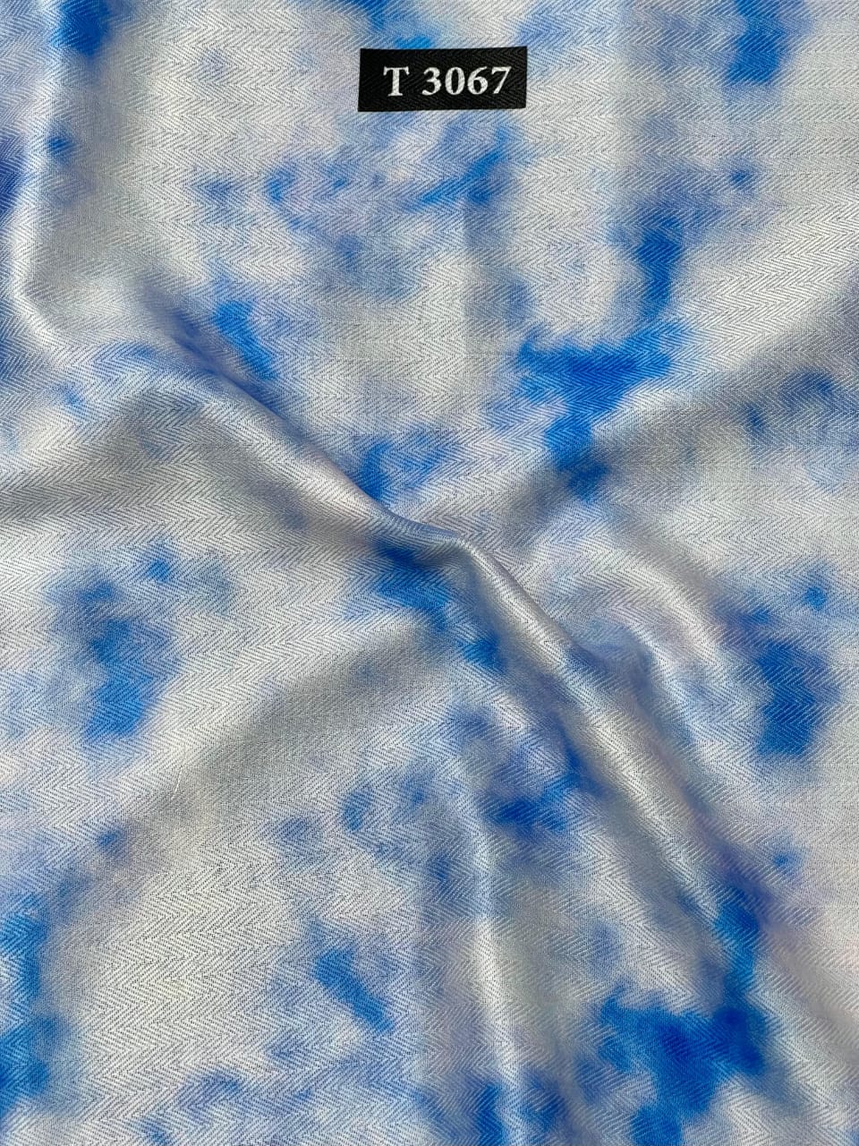 SHIBORI PRINT ON PASHMINA