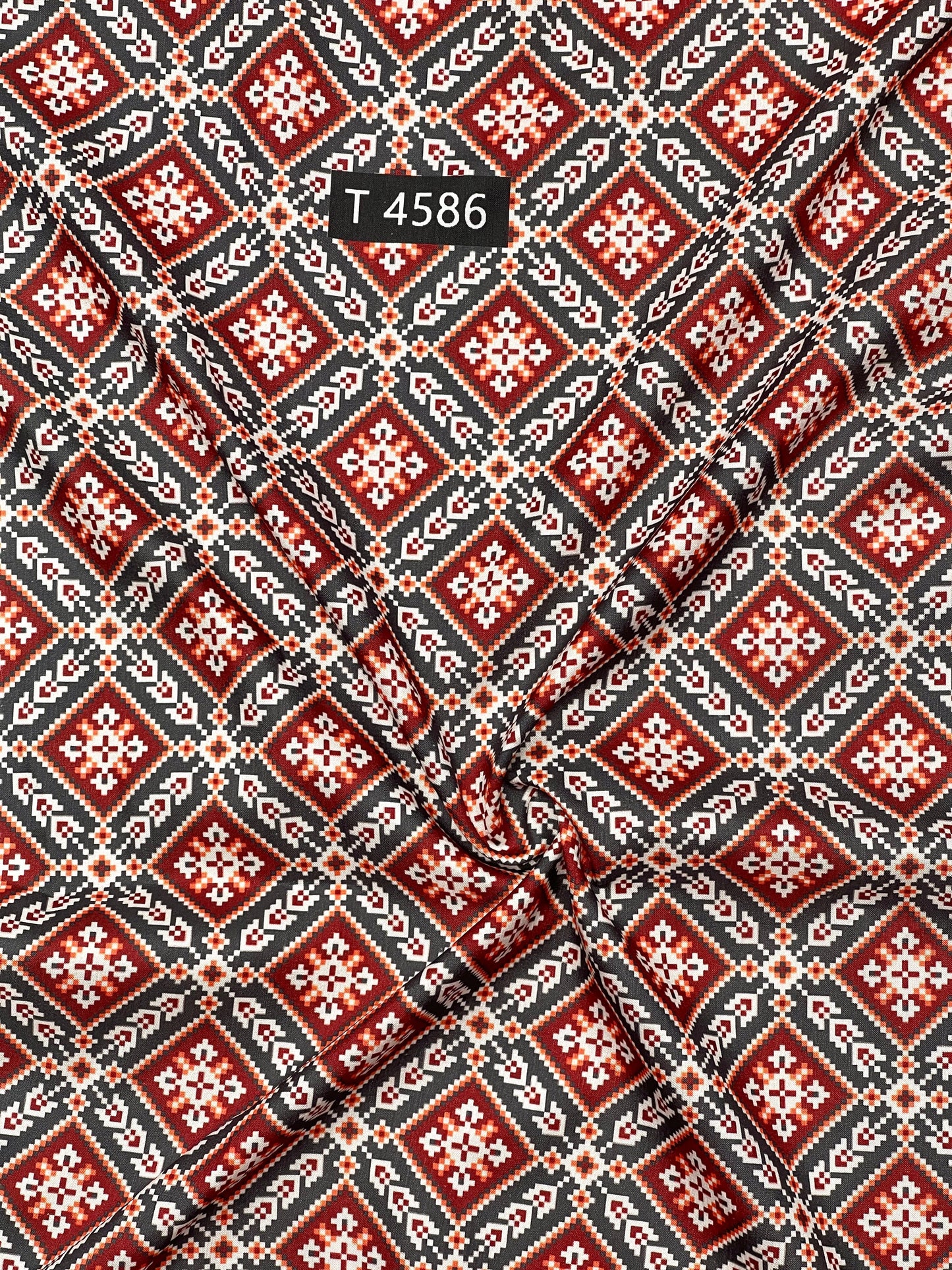 KALAMKARI PRINTS ON TUSSAR SILK