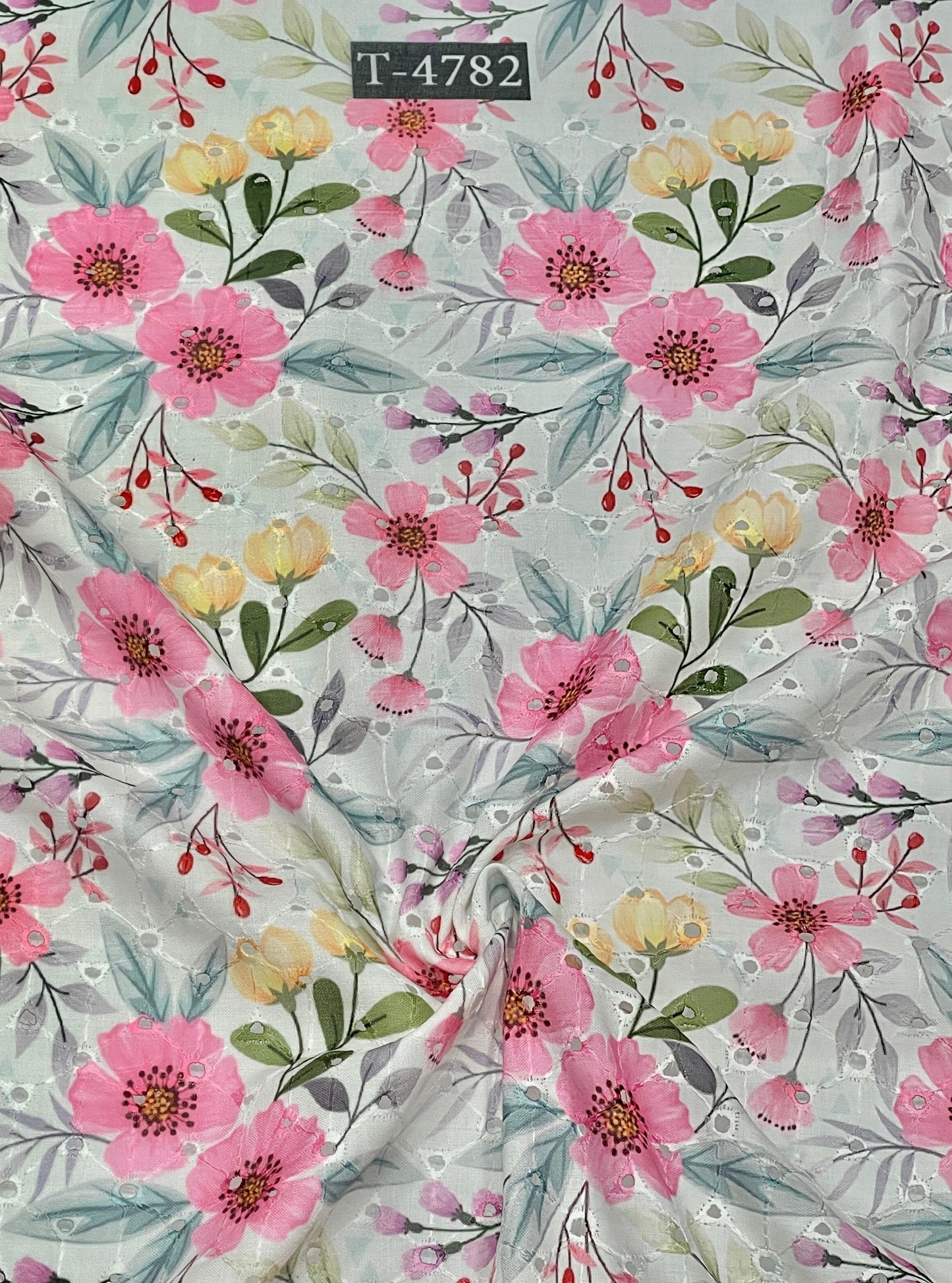 COTTON HAKOBA CHICKEN FLORALS PRINTS