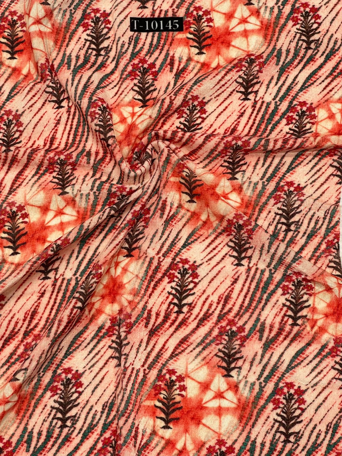 SHIBORI TYE-DYE VELVET DIGITAL PRINTS