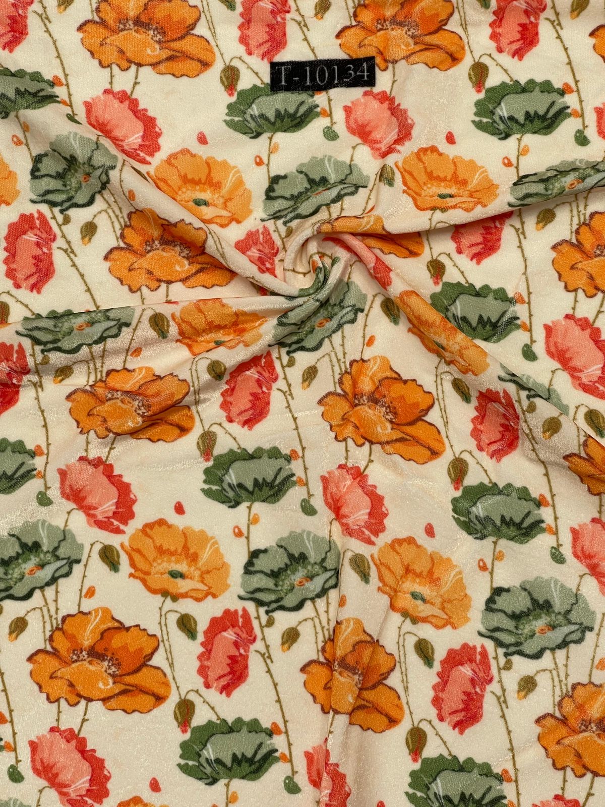 FLORAL VELVET DIGITAL PRINTS