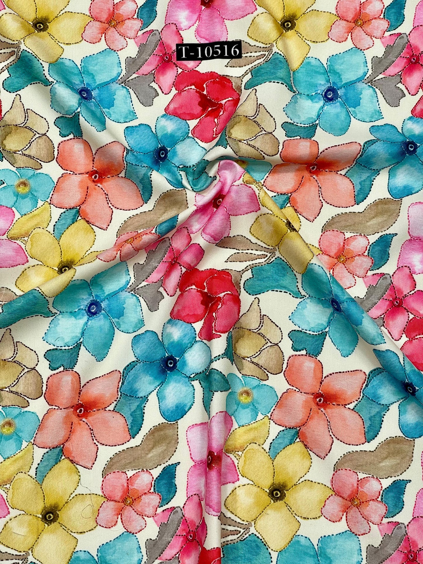 FLORAL POLY RAYON DIGITAL PRINTS