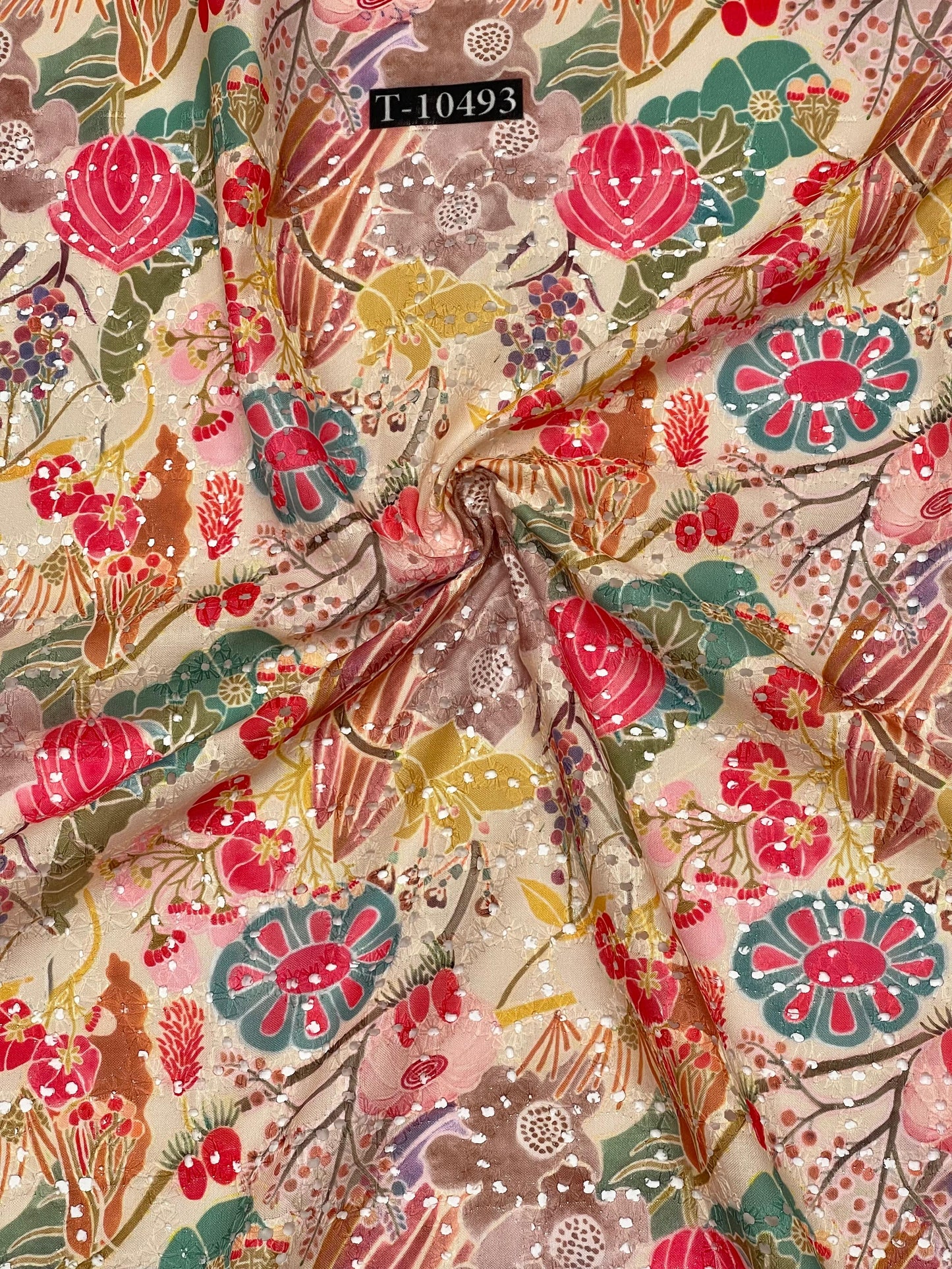 FLORAL FOOTBALL CHICKEN HAKOBA EXPORT DESIGN