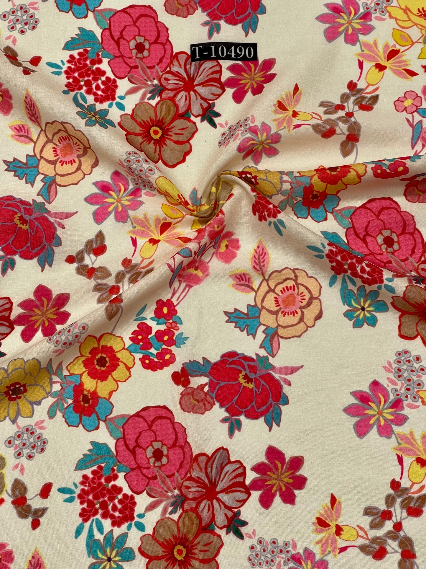 FLORAL POLY SOFT COTTON FOR SUMMERS