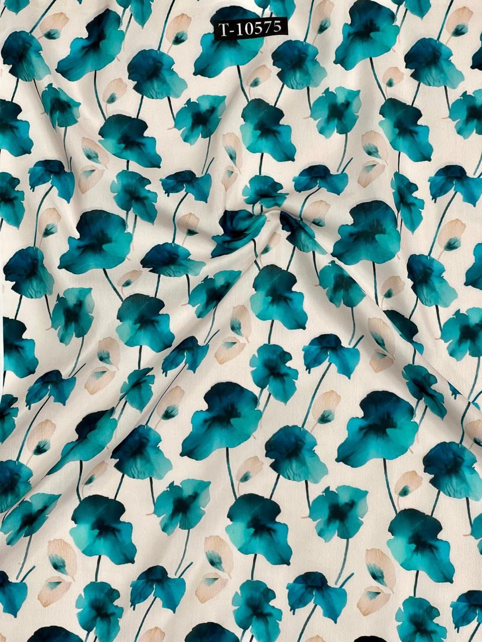 SUPER TRENDING ABSTRACT PRINT SEMI PURE MUSLIN