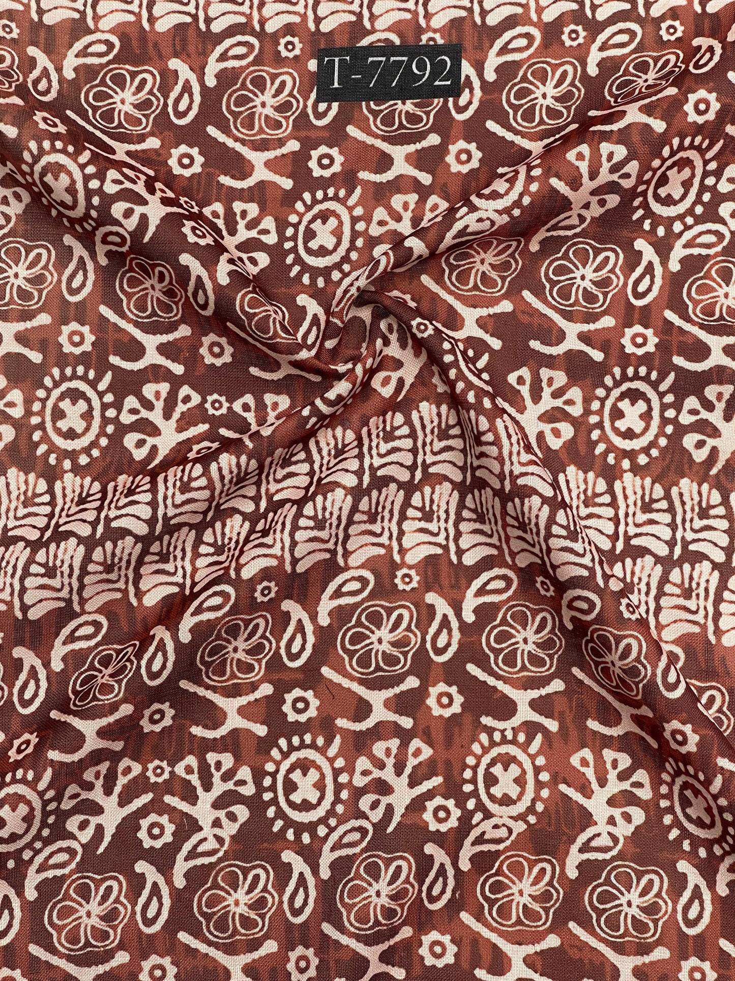 Swiss Cotton Linen Abstract Prints
