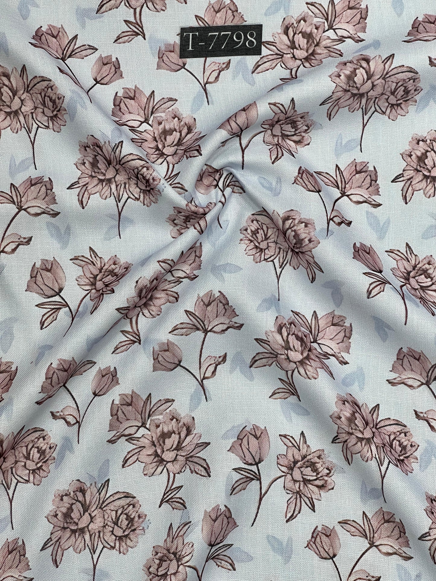 Swiss Cotton Linen Abstract Prints
