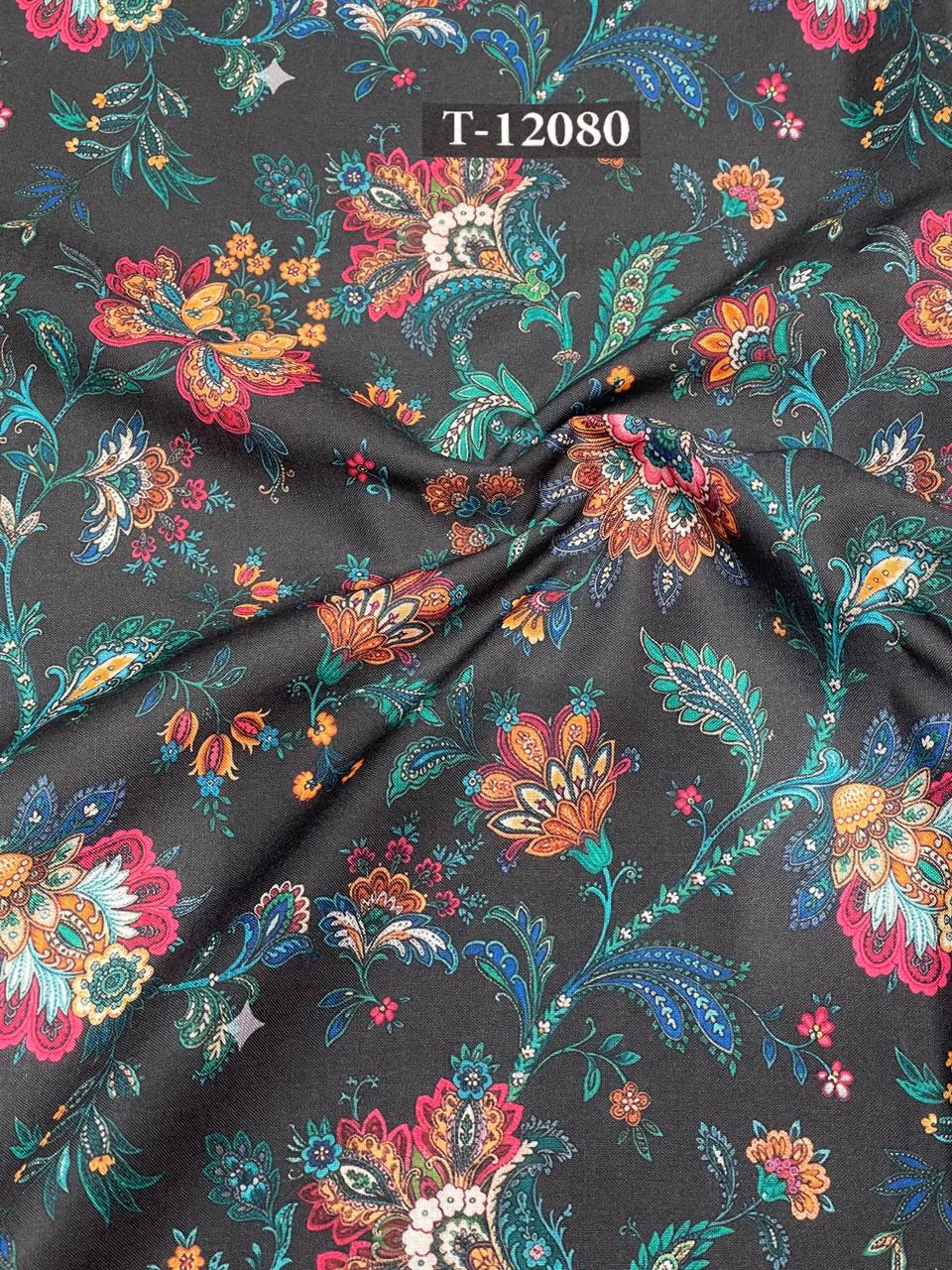 Soft Poly Cotton Floral Digital Prints