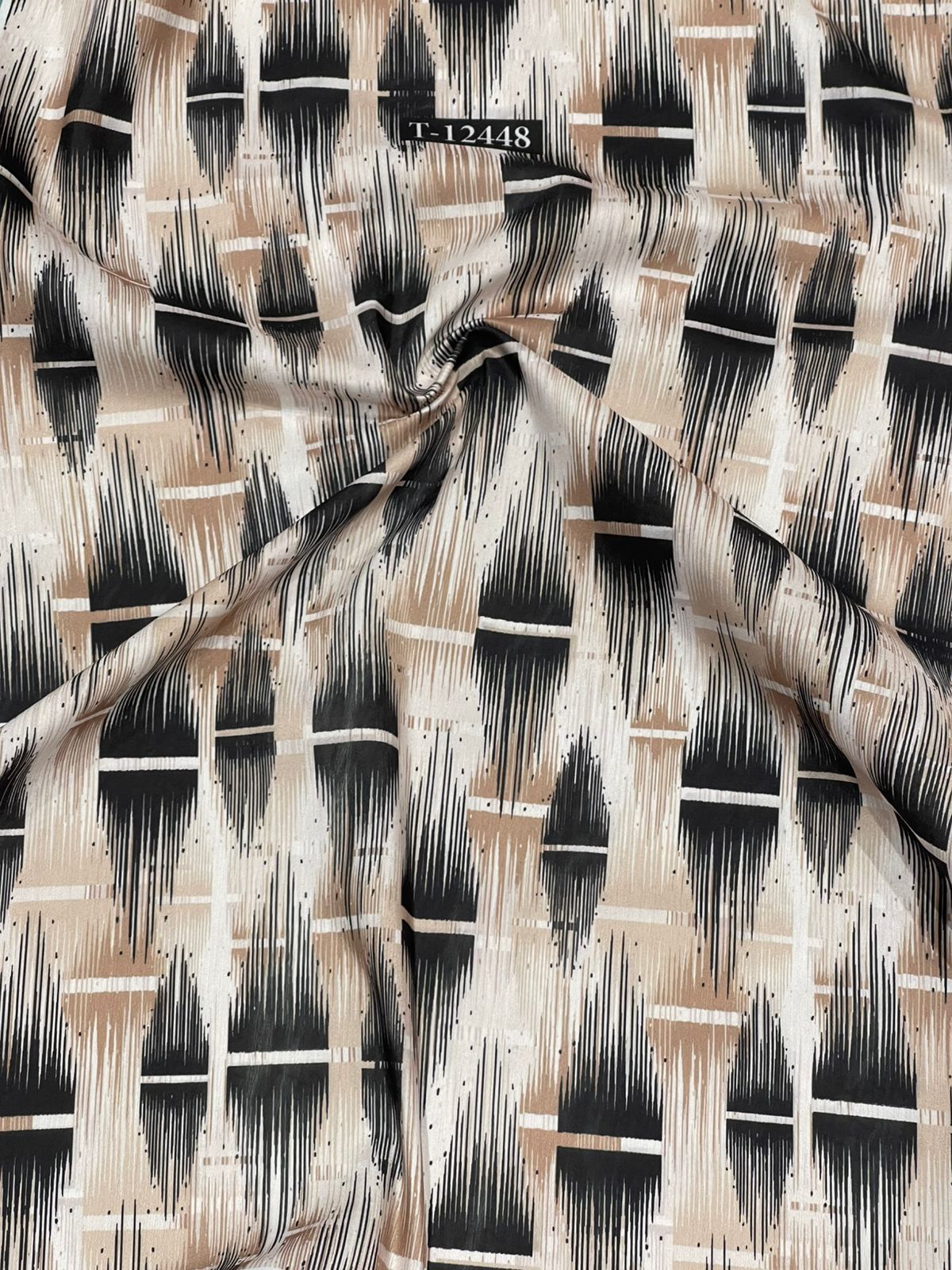 Semi Pure Muslin Beautiful Trendy Abstract Digital Prints