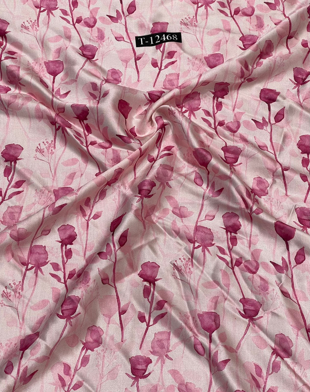 Japan Satin Floral Digital Prints