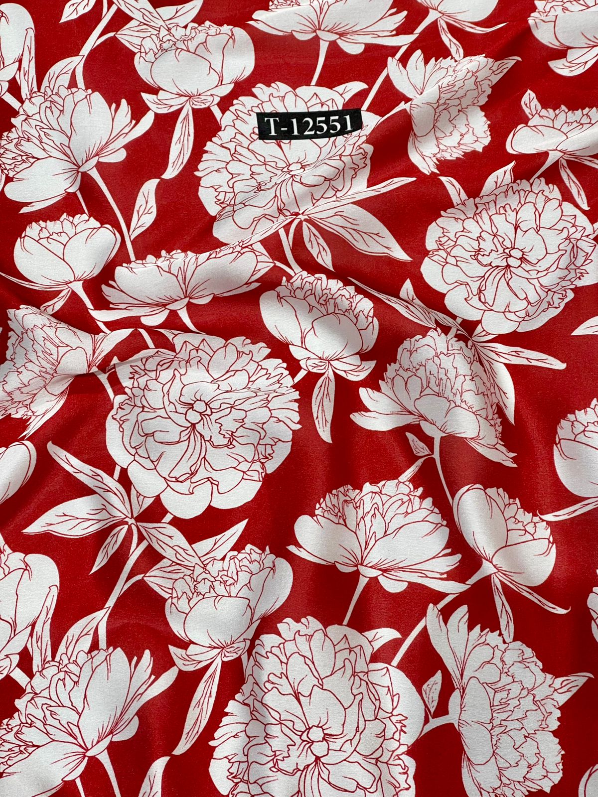 Satin Georgette Beautiful Trendy Flower Prints