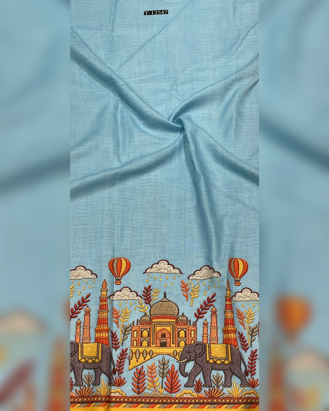 Swiss Linen Embroidery Style Daman Prints