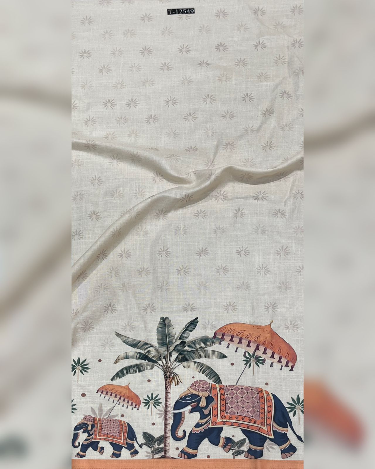 Swiss Linen Embroidery Style Daman Prints