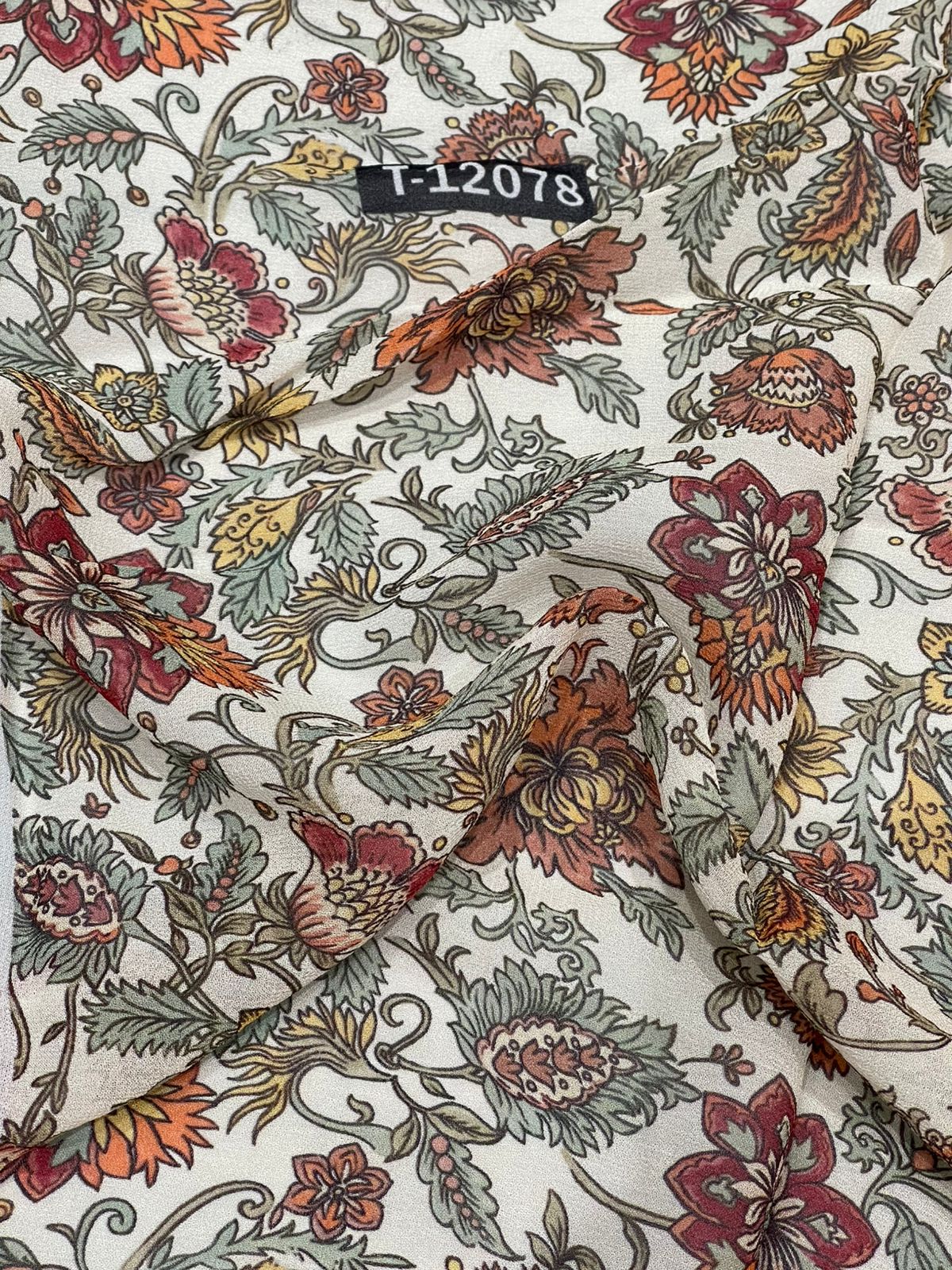 Pure Georgette Floral Digital Prints