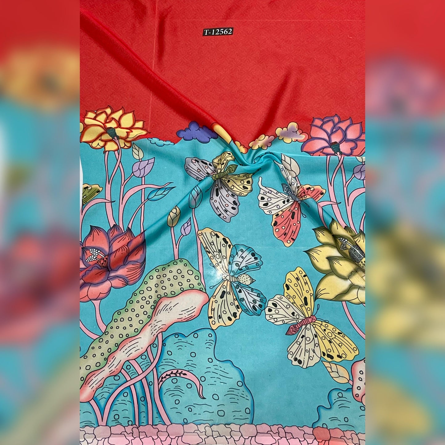 Daman Style Organza Prints