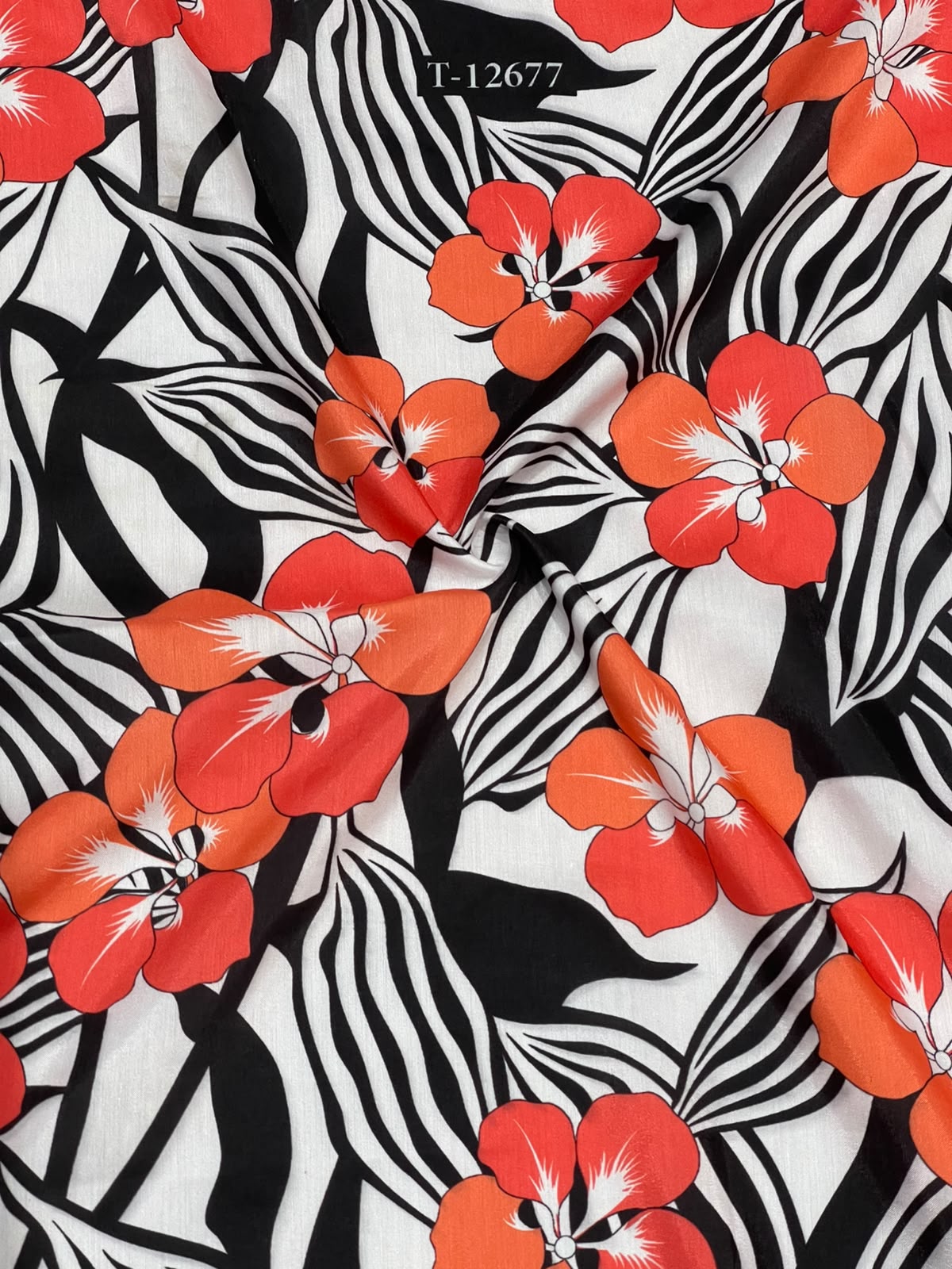 Beautiful Floral Prints On Muslin