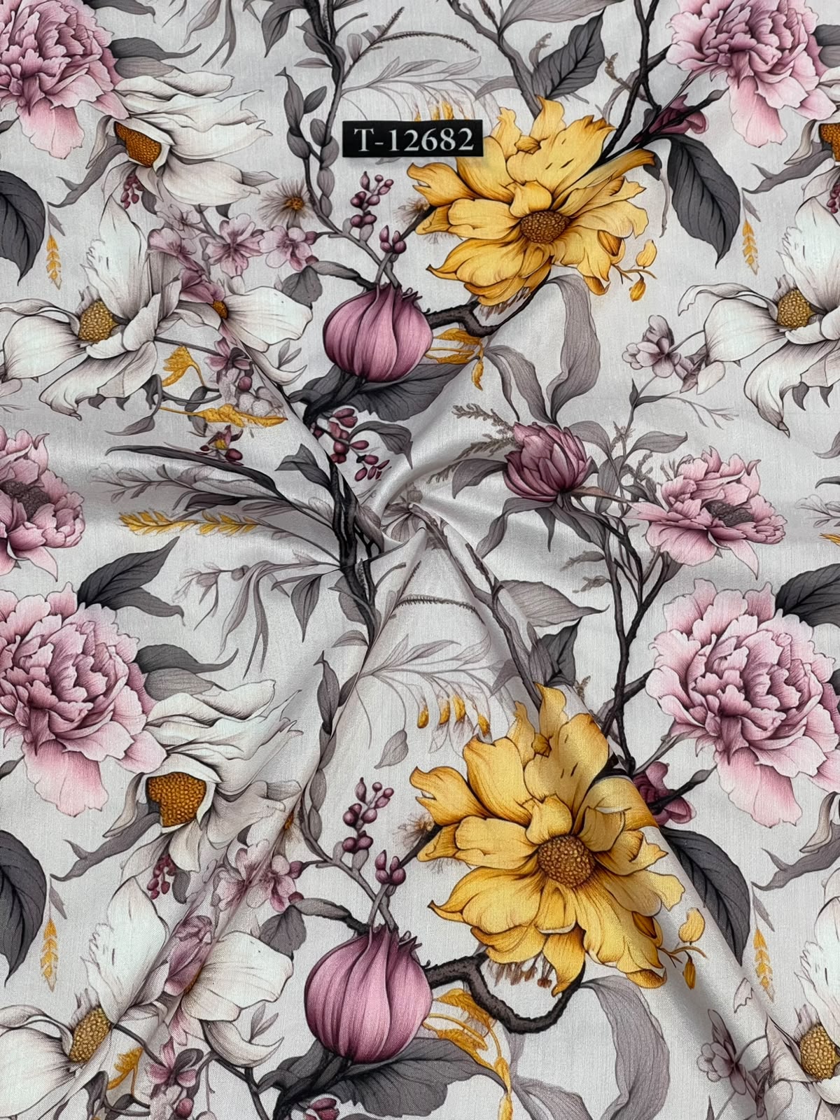 Premium Floral Prints On Muslin