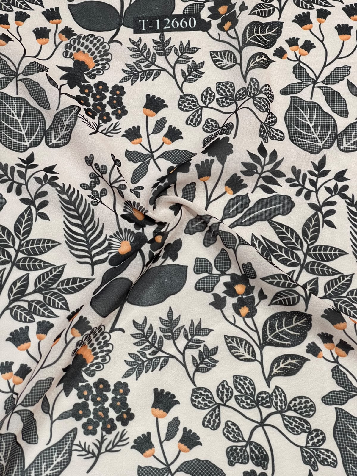 Beautiful Trendy Flower Georgette Digital Prints