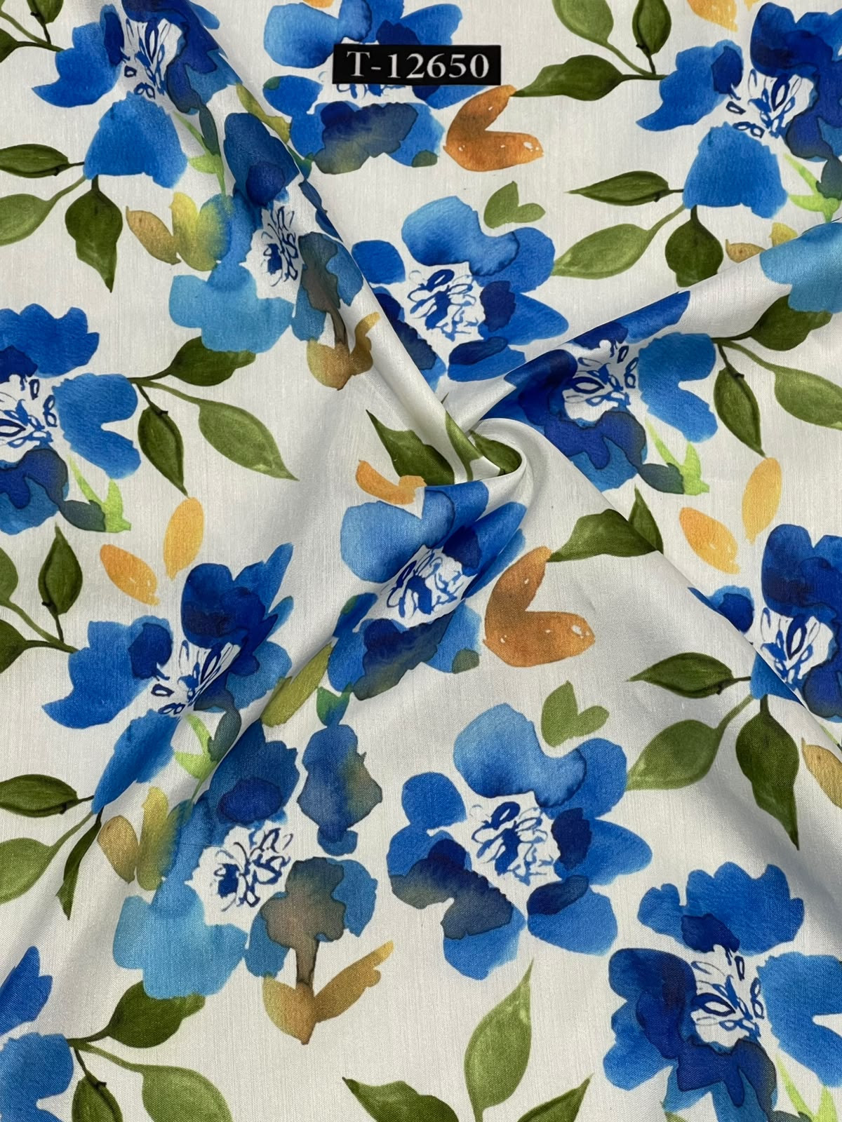 Beautiful Floral Prints On Muslin