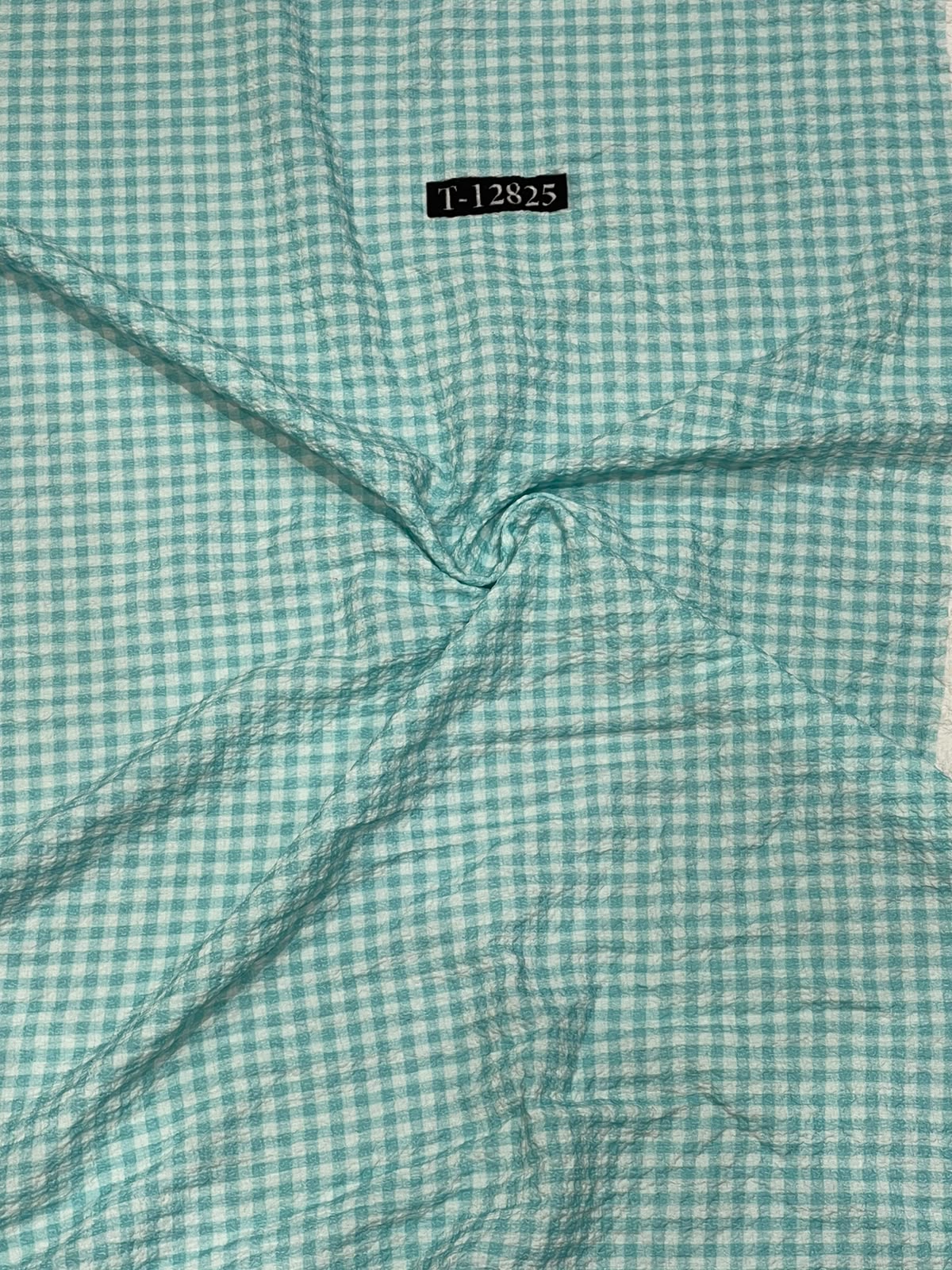 Checks Print On Lycra Fabrics