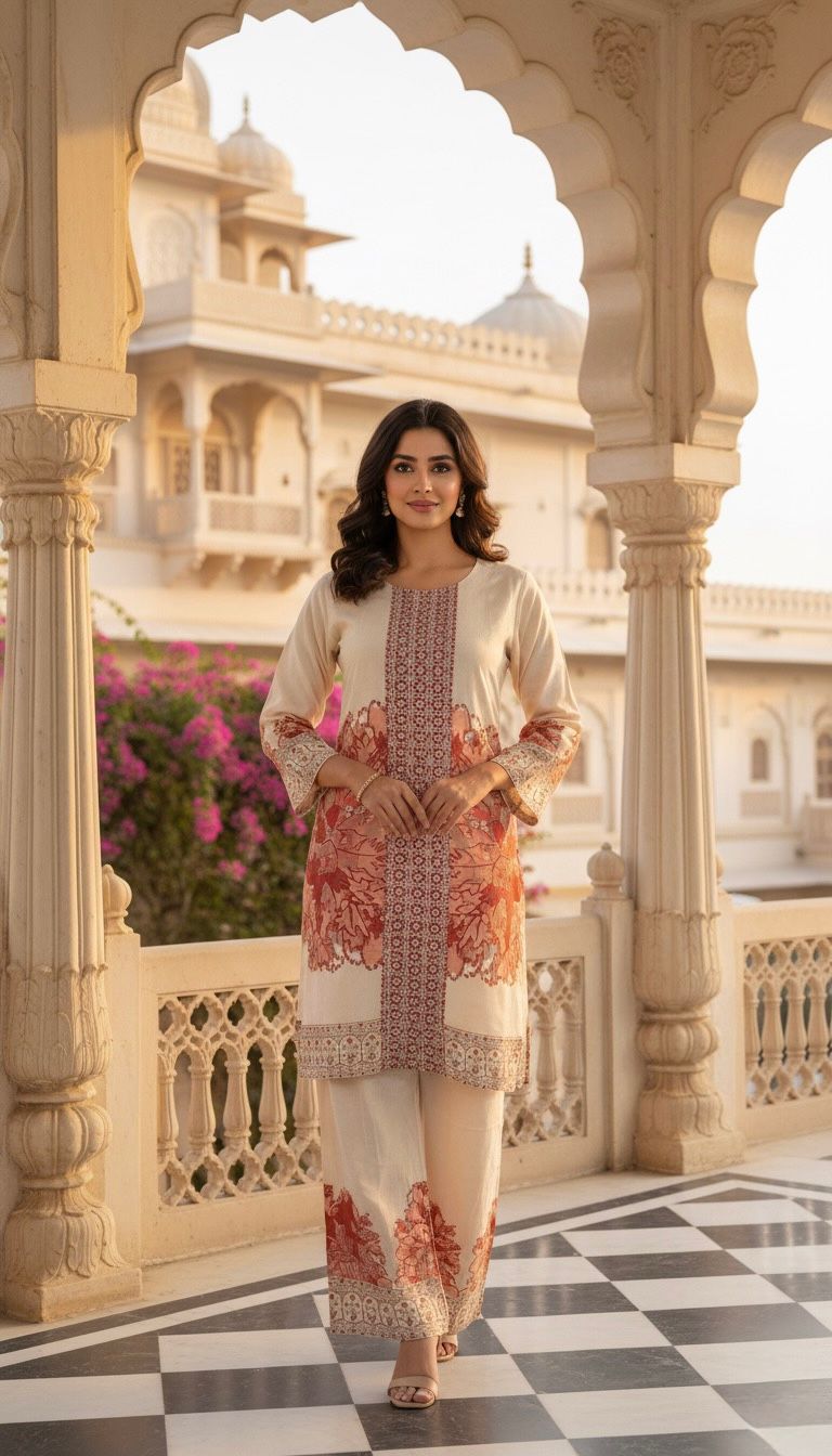 Floral Elegance Cordset