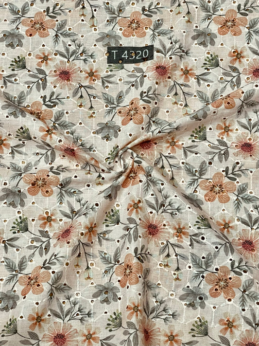 Floral Printed Cotton Hakoba