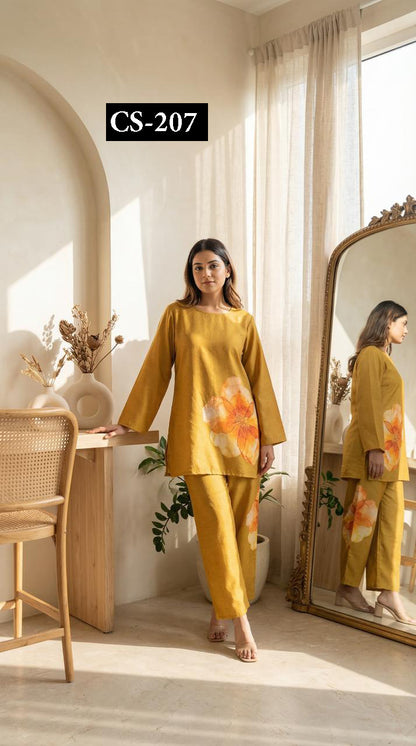 Mustard Bloom - Imported Rayon