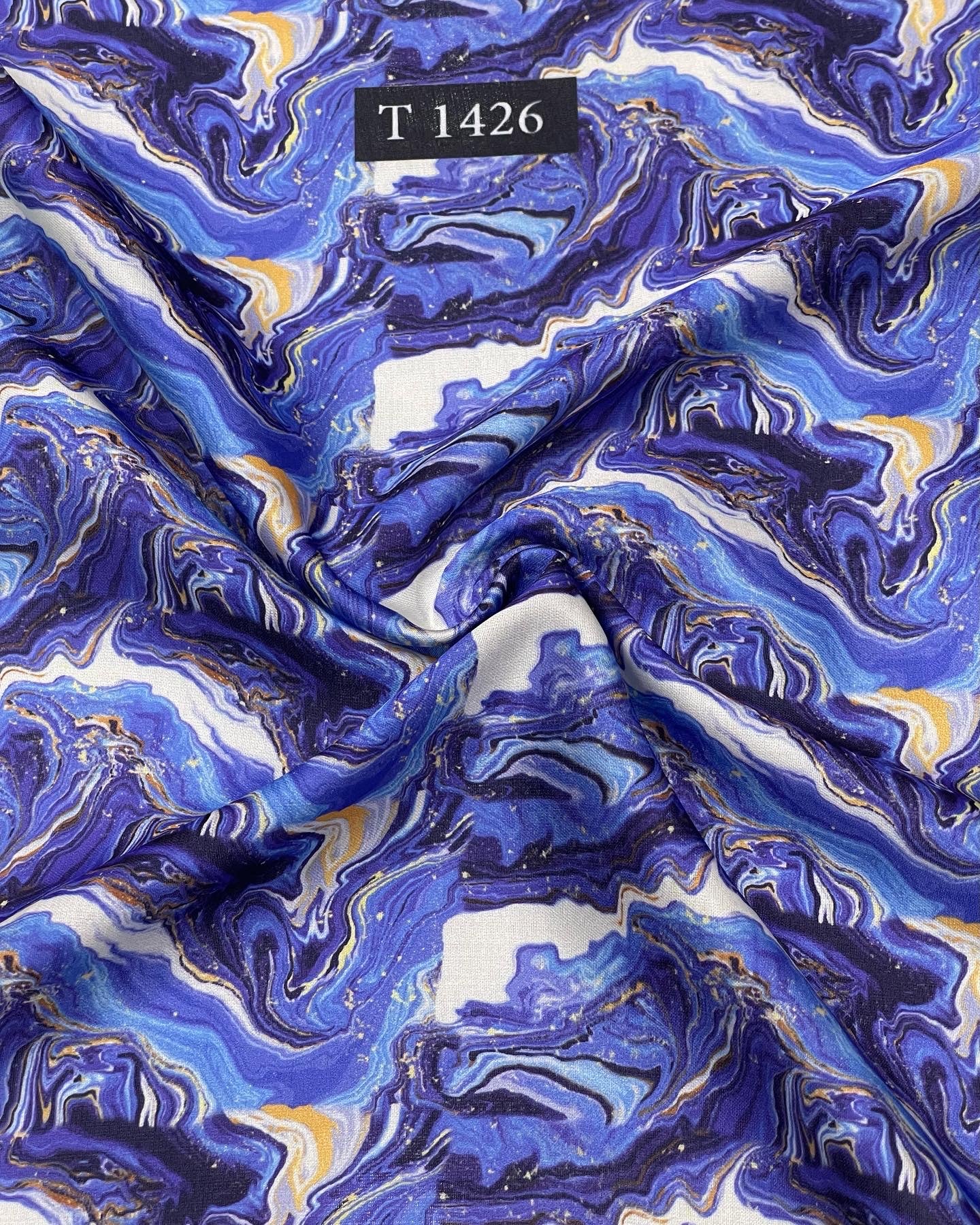 Modal Satin Marble Print Collection