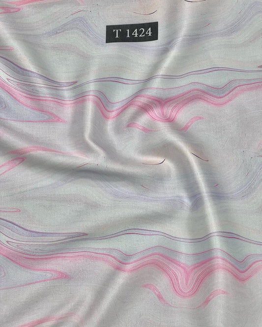 Modal Satin Marble Print Collection