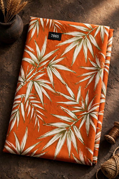 Wholesale 7865 Elegant Floral Prints On Pure Natural Crepe - PURE NATURAL CREPE | The Wardrobe Fabrics