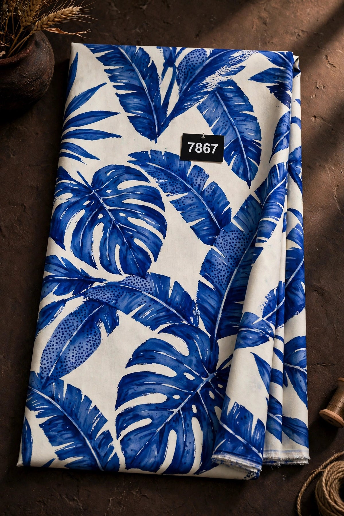 Wholesale 7867 Elegant Floral Prints On Pure Natural Crepe - PURE NATURAL CREPE | The Wardrobe Fabrics